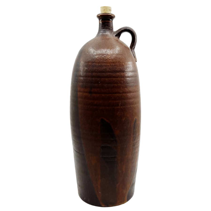 Tall woodfired flask