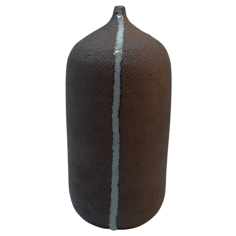 Woodfired Nuka line vase