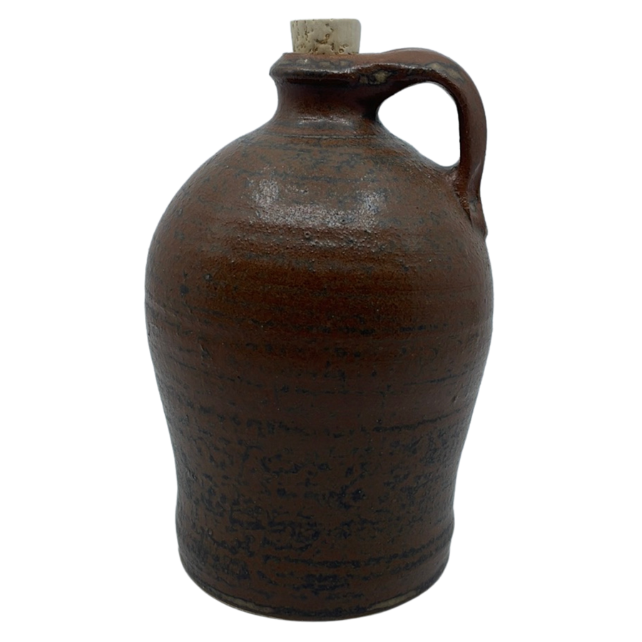 Small woodfired Flask with handle